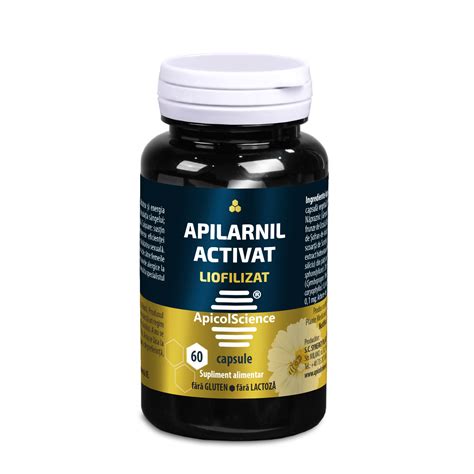 apilarnil activat|Apilarnil Activat Liofilizat 60 capsule